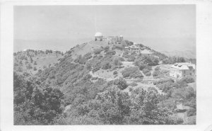 Postcard RPPC California San Jose 1920s Lick Observatory Astronomy 23-4228