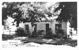 Warner Hot Springs California Cottage Real Photo Antique Postcard K62469