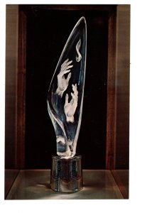 Crystal Flame in Memory of Eleanor Roosevelt, Museum Library, Hyde Park New York