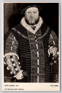 King Henry VII Hans Holbein The Warwick Castle Collec Real Photo Postcard R23