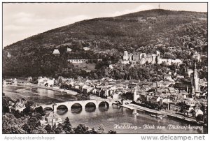 Germany Heidelberg Blick vom Philosophenweg Photo