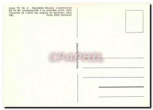 Postcard Modern Line-Neuchatel Boudry