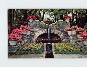 Postcard Bellingrath Gardens Mobile Alabama USA