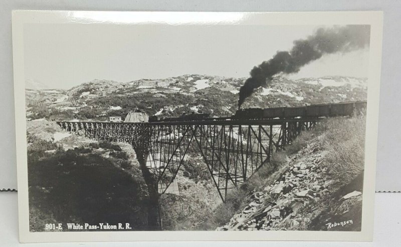 White Pass Yukon Railroad Vintage Postcard