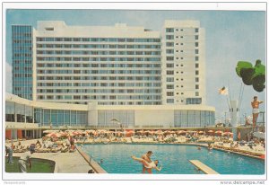 Deauville Hotel , Swimming Pool , MIAMI BEACH , Florida , 50-60s