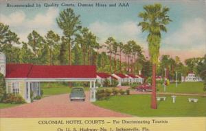 Florida Jacksonville Colonial Hotel Courts