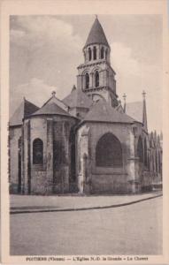 France Poitiers L'Eglise Notre-Dame Le Chevet