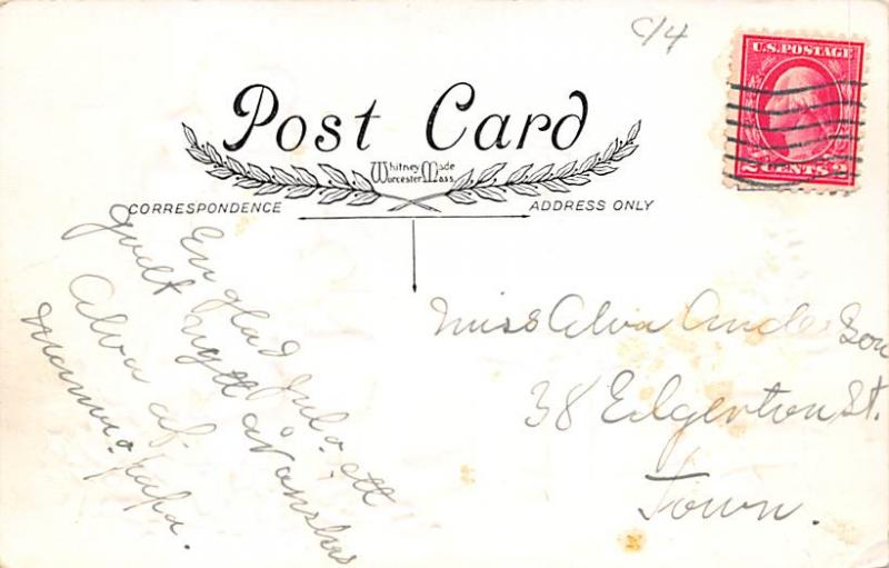 Whitney Publishing Santa Claus Postal Used Unknown 