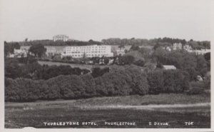Thurlestone Hotel Devon Vintage Real Photo Postcard