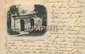 Postcard Old Coulsdon Ruins of Old Castle (map 1900)