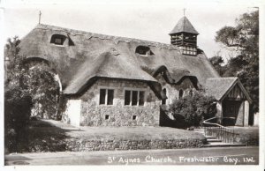 Isle of Wight Postcard - St Agnes Church - Freshwater Bay - Ref 4835A