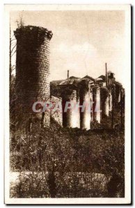 Old Postcard Poitiers Vallee Boivre the Old City walls Pont Achard