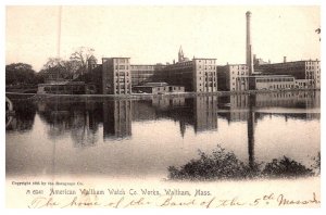 Massachusetts Waltham , American Waltham Watch Co. Works