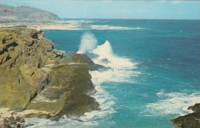 Hawaii Oahu World Famous Blow Hole