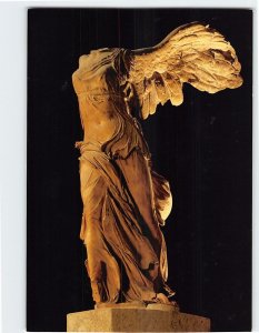 Postcard Victoire de Samothrace, Louvre Museum, Paris, France