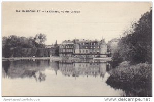 France Rambouillet Le Chateau vu des Canaux