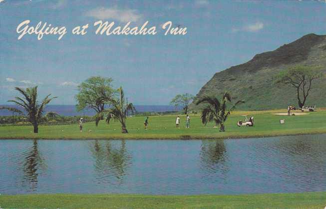 Golf at the Makaha Inn and Country Club HI, Hawaii - pm 1971