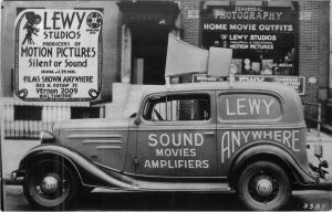 Maryland Baltimore Lewy Studios auto advertising RPPC Photo Postcard 22-8580