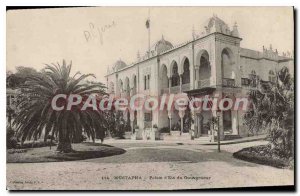 Postcard Old ALGER MUSTAPHA palace t governor