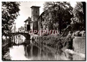 Modern Postcard St Jean Pied De Port La Nive Le Pont d & # & # 39Espagne And ...