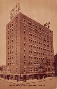 J81/ Gadsden Alabama Postcard c1940s Hotel Reich Building  346