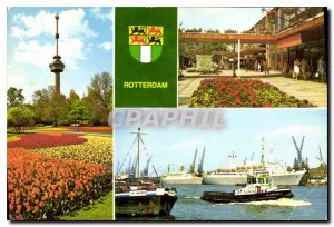 Postcard Modern Rotterdam Holland