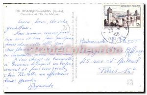 Old Postcard Besancon Les Bains Casamene And I'lle De Malpas