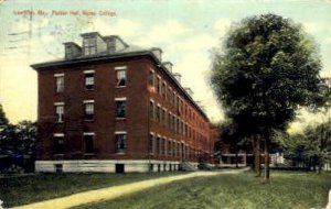 Parker Hall, Bates College in Lewiston, Maine