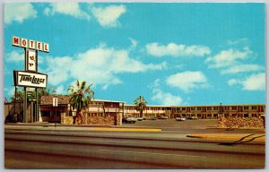 Vtg El Paso Texas TX Travel Lodge Motel Travelodge East 1970s View Postcard