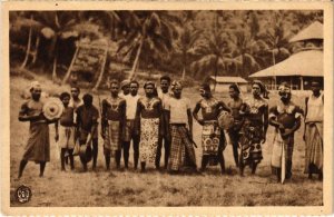 PC ETHNIC TYPES WAR DANCERS PAPUA NED. NW. GUINEA (a33644)