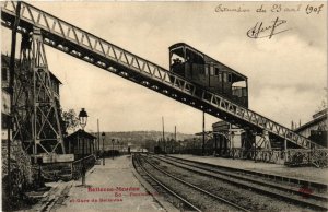CPA BELLEVUE-MEUDON Funiculaire. Gare de Bellevue. (509711)