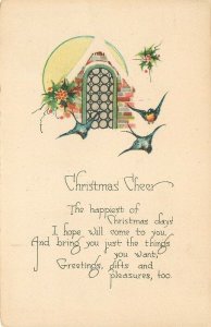Christmas Greetings, Lot of 5, Lot Number 4