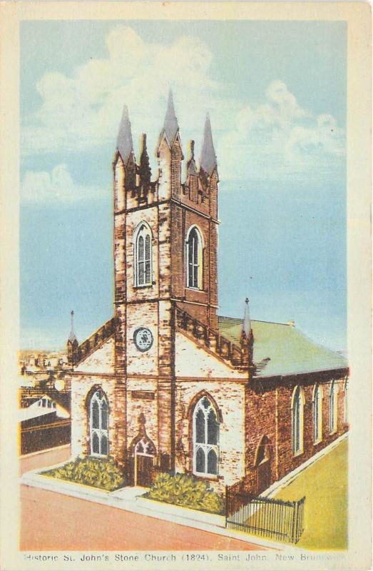 B4887 The Stone Church Saint John    front/back scan