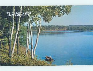 Unused Pre-1980 CAMP SCENE Jackman - Near Dover-Foxcroft Maine ME c3492