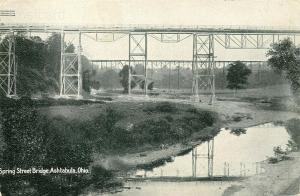 OH, Ashtabula, Ohio, Spring Street Bridge, J. Murray Jordan