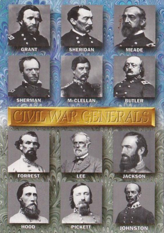 Ciivil War Generals 1861-1865