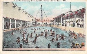 Smith's Swimming Pool, Smith's Casino Miami Beach, Florida  