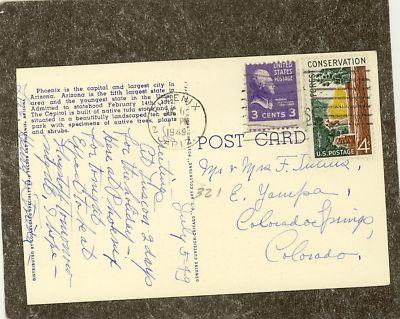 PHOENIX AZ STATE CAPITOL Postcard