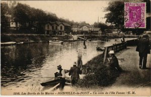 CPA JOINVILLE-le-PONT Les Bords de la Marne (65551)