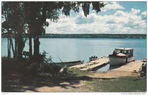 View of Lake Mindemoya, MANITOULIN ISLAND, Ontario, Canada, PU-1961