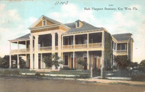 RUTH HARGROVE SEMINARY KEY WEST FLORIDA POSTCARD EXCHANGE 1909