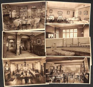 England Kent Herne Bay - The Railway Convalescent Home lot of 7 postcards 1920s