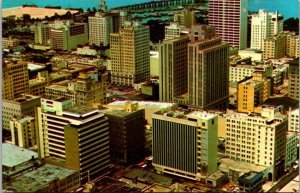 Florida Miami Aerial View Of The Magis City