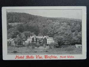 Wales Cymru Conwy TREFRIW Hotel Belle Vue - Old Postcard