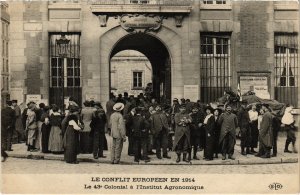 CPA PARIS - Le Conflict Européen en 1914 (81320)