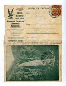 170562 KISLOVODSK Mineral Water ADVERTISING old SECRET LETTER