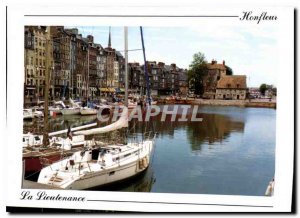 Modern Postcard La Cote Fleurie Honfleur Lieutenancy