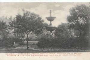 Sussex Postcard - Brighton - South Steine Gardens - Ref TZ10712