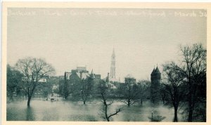 CT - Hartford. Great Flood, March 1936. Bushnell Park