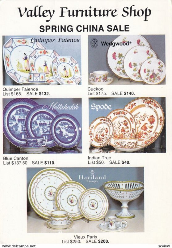 WATCHUNG , New Jersey , 1990s ; Valley Furniture Shop China Sale